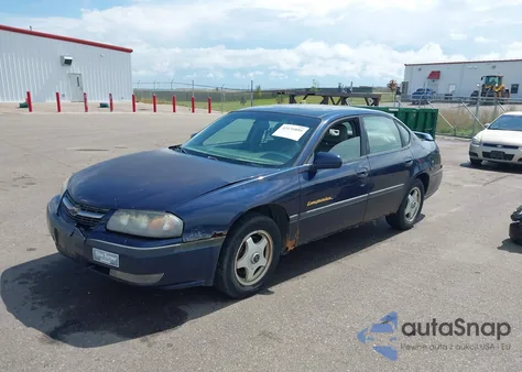 2000 Chevrolet Impala Ls из США, поврежденный, VIN 2G1WH55K7Y9214102